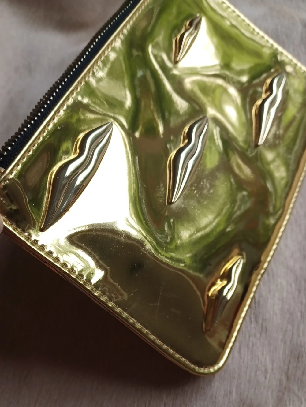 NARS Gold  Cosmetic Bag